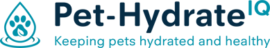 Pet Hydrate IQ Logo with Slogan